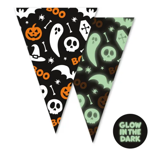 Halloween Boo flagbanner 6 m G.I.D