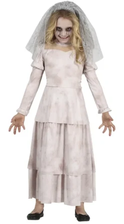 Halloween brud - Ghost - til piger