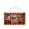Halloween skilt - Circus