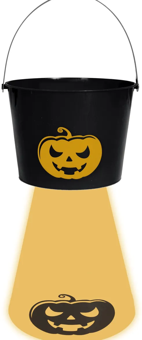 Halloween Slikspand med Lys