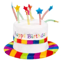 Happy Birthday hat - lagkage