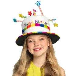 Happy Birthday hat - lagkage