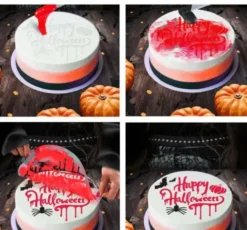 Happy halloween kage dekoration - 25cm