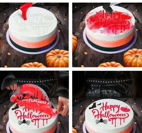 Happy halloween kage dekoration - 25cm