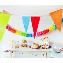 Hat Rainbow cake 'Happy birthday'