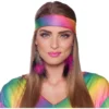 Hippie øreringe med fjer