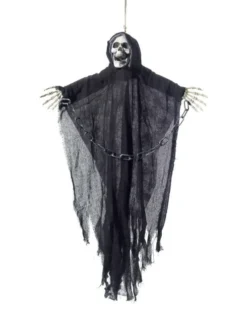 Hængende skelet reaper Sort