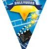Hollywood flagbanner 5 m, 10 flag