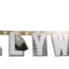 Hollywood kartonbanner