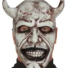 Hvid Djævel maske Latex