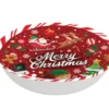 Juleskål i plast - Merry Christmas