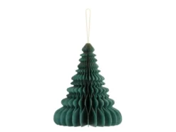 Juletræ i papirvæv 24 cm