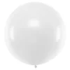 Jumbo ballon hvid ø100