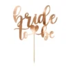 Kagetopper Bride to be Rosegold