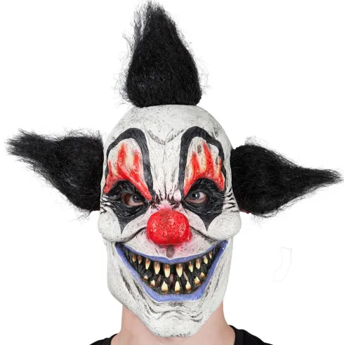 Klovne maske Crazy Clown