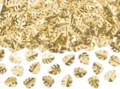 Konfetti blade i guld