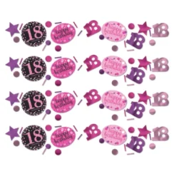 Konfetti 18 Sparkling pink