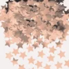 Konfetti stjerner i rosegold