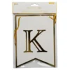 Konfirmation Banner med guld skrift