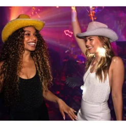 LED Øreringe Disco Kugle
