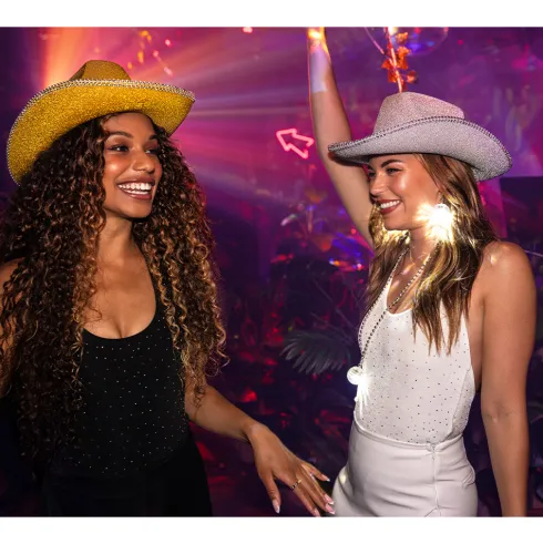 LED Øreringe Disco Kugle