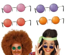 Lennon Brille med Orange glas
