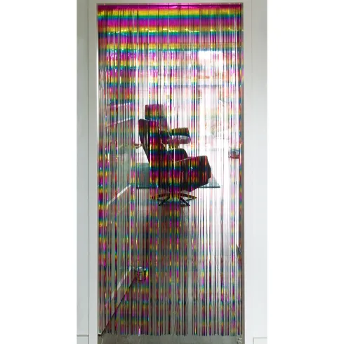 Metallic Foliegardin i Multifarver