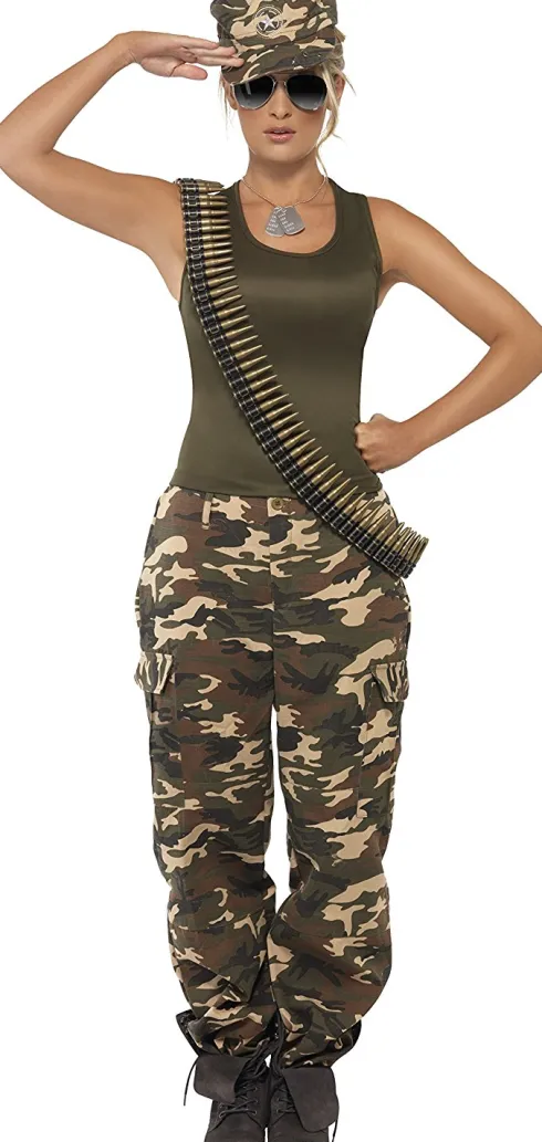 Militær sæt til kvinde KHAKI CAMO