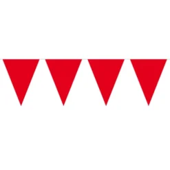 Mini Flagbanner i Rød