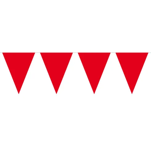 Mini Flagbanner i Rød