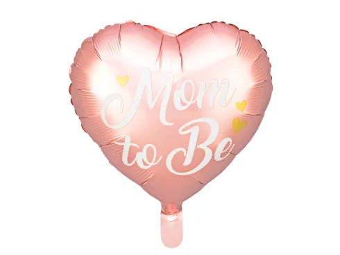 Mom to be folieballon i rosegold