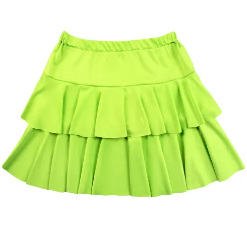 Neon grøn mini nederdel UV