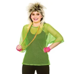Net bluse i NEON farve