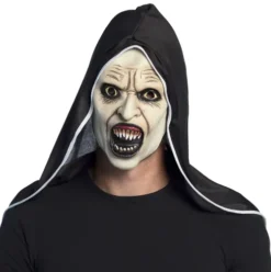 Nonne halloween maske i latex