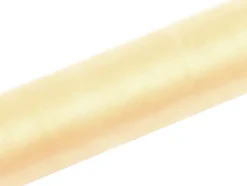 Organza 0,36 x 9 meter Elfenbensfarvet - creme