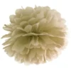 Papir pom pom guld Ø 35
