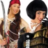 Perlekæde Lang med hvide perler.