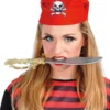 Piratsværd blød plast, 33cm