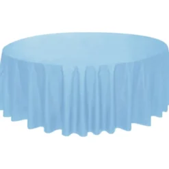 Plast dug lyseblå rund 213cm