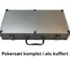 Pokerspil - komplet sæt