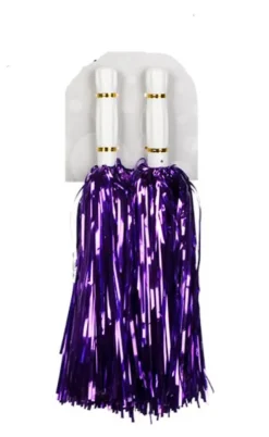 Pom Pom Cheerleader i metallic lilla