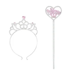 Prinsesse tiara og stav