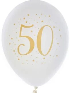 50 år balloner