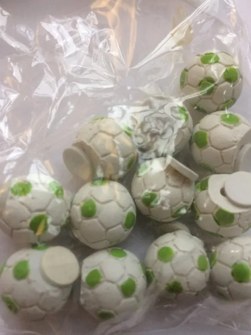Resin fodbolde 12stk
