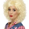 Rodeo Country paryk med krøller - Dolly