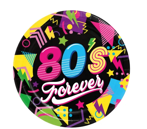 80ér Tallerkner