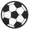 Rund Fodbolds serviet Ø 13,5 mm, 20 stk.