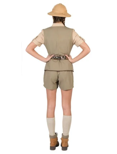 Safari kostume til kvinder