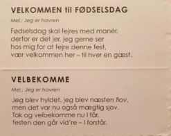 Sangkort-bordkort 50