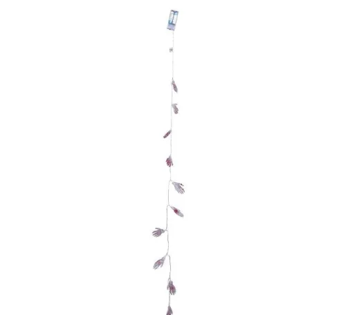 Skelet hånd lyskæde - 115cm